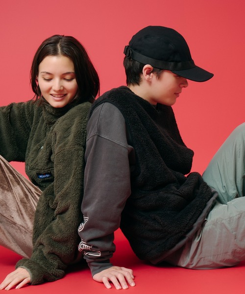 KAVU(カブー)の「KAVU/カブー Shaggy VEST/シャギーベスト(ベスト・メンズ・ブラック/ネイビー/ナチュラル/オリーブ・SMALL/MEDIUM/LARGE)」の10枚目の写真