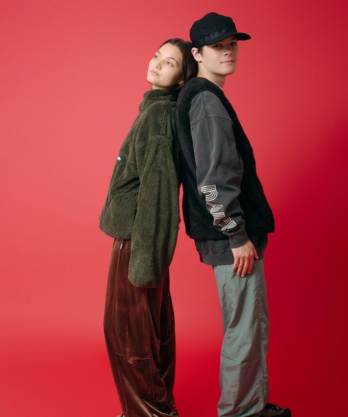 KAVU(カブー)の「KAVU/カブー Shaggy VEST/シャギーベスト(ベスト・メンズ・ブラック/ネイビー/ナチュラル/オリーブ・SMALL/MEDIUM/LARGE)」の11枚目の写真