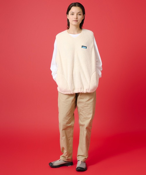KAVU(カブー)の「KAVU/カブー Shaggy VEST/シャギーベスト(ベスト・メンズ・ブラック/ネイビー/ナチュラル/オリーブ・SMALL/MEDIUM/LARGE)」の17枚目の写真