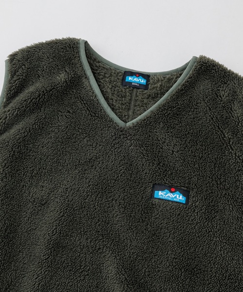 KAVU(カブー)の「KAVU/カブー Shaggy VEST/シャギーベスト(ベスト・メンズ・ブラック/ネイビー/ナチュラル/オリーブ・SMALL/MEDIUM/LARGE)」の19枚目の写真
