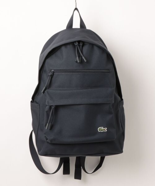 LACOSTE(ラコステ)の「《LACOSTE》ネオクロック デイパック(バックパック/リュック・メンズ・ネイビー/ブラック・フリー)」の2枚目の写真