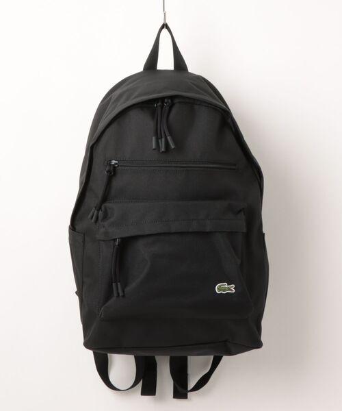 LACOSTE(ラコステ)の「《LACOSTE》ネオクロック デイパック(バックパック/リュック・メンズ・ネイビー/ブラック・フリー)」の1枚目の写真