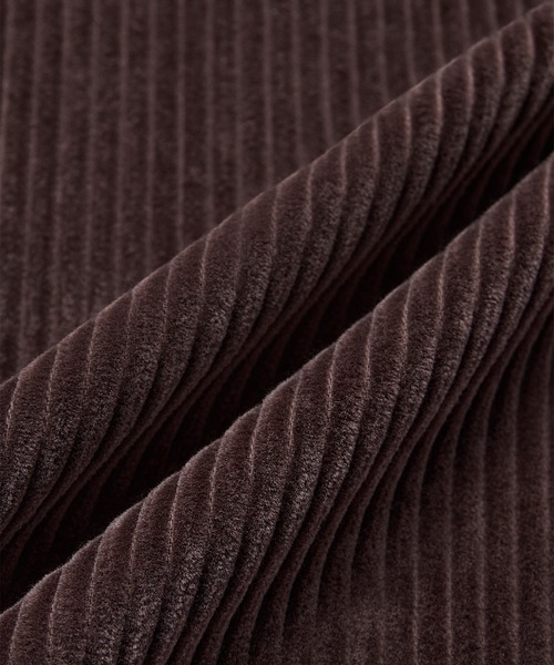SEAGREEN（シーグリーン）の「SEAGREEN(シーグリーン) WIDE WALE CORDUROY TRACKER JACKET ワイドウェールコーデュロイトラッカージャケット（ブルゾン・レディース・ブラウン・2）」の5枚目の写真