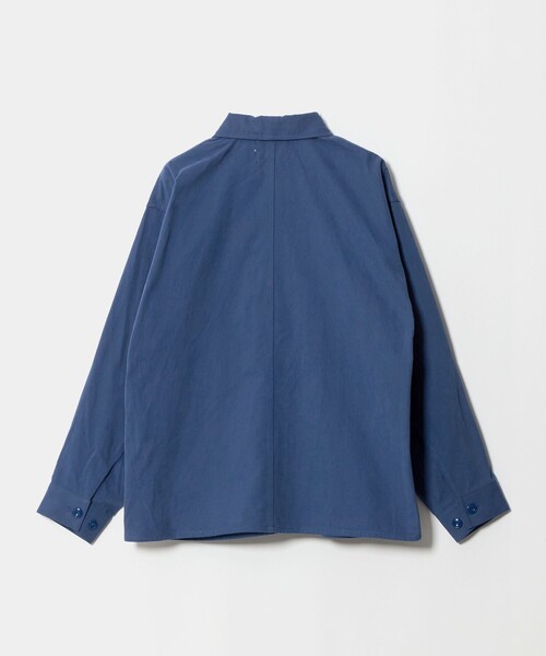NICE WEATHER(ナイスウェザー)の「<NICE WEATHER>フレンチ カバーオール(カバーオール・メンズ・ベージュ/コバルトブルー・M/L/S)」の10枚目の写真
