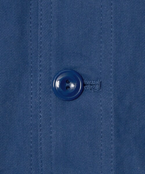 NICE WEATHER(ナイスウェザー)の「<NICE WEATHER>フレンチ カバーオール(カバーオール・メンズ・ベージュ/コバルトブルー・M/L/S)」の16枚目の写真
