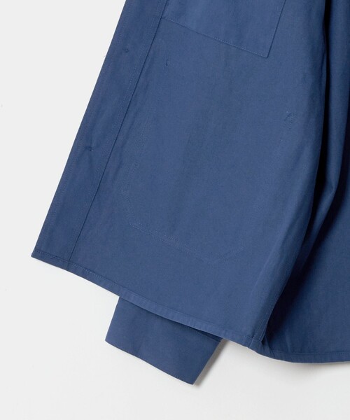 NICE WEATHER(ナイスウェザー)の「<NICE WEATHER>フレンチ カバーオール(カバーオール・メンズ・ベージュ/コバルトブルー・M/L/S)」の17枚目の写真