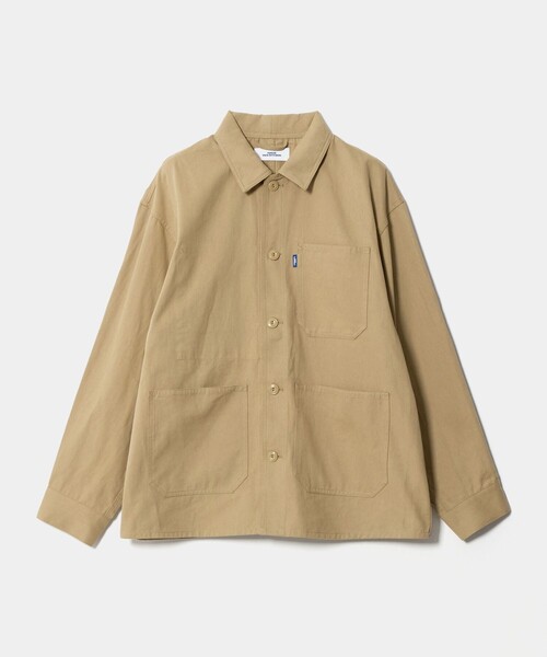 NICE WEATHER(ナイスウェザー)の「<NICE WEATHER>フレンチ カバーオール(カバーオール・メンズ・ベージュ/コバルトブルー・M/L/S)」の19枚目の写真