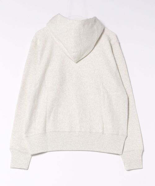 Champion(チャンピオン)の「【CHAMPION/チャンピオン】【コットン素材はアメリカ綿100%】REVERSE WEAVE リバースウィーブ 裏起毛フーデッドスウェットシャツ プルオーバーパーカー フーディ C3-Y132 サステナブルコットン エクスパンションガゼット タフ ネームタグ ユニセックス(パーカー・メンズ・グレー/ブラック/オフホワイト/ダークネイビー・X-LARGE/LARGE/MEDIUM/XX-LARGE)」の5枚目の写真