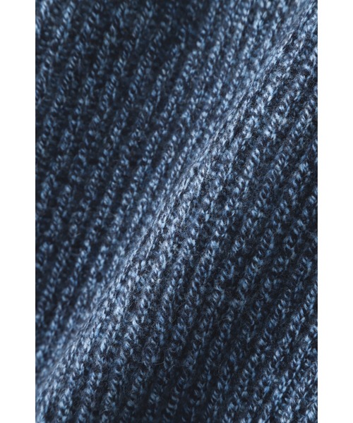 YLEVE(イレーヴ)の「YLEVE / WOOL CASHMERE DRIVERS KN(カーディガン/ボレロ・メンズ・ブルー/ブラック・5)」の7枚目の写真