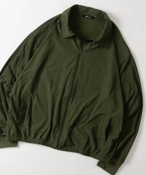 JOHN'S CLOSET(ジョンズクローゼット)の「【7】マルチファンクション 襟付きジップアップジャケット/ブルゾン UVカット/ストレッチ/速乾/イージーケア(ブルゾン・メンズ・チャコールグレー/ベージュ/カーキ/ブラック・X-LARGE/LARGE/MEDIUM)」の4枚目の写真