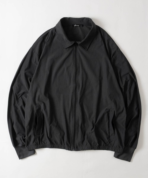 JOHN'S CLOSET(ジョンズクローゼット)の「【7】マルチファンクション 襟付きジップアップジャケット/ブルゾン UVカット/ストレッチ/速乾/イージーケア(ブルゾン・メンズ・チャコールグレー/ベージュ/カーキ/ブラック・X-LARGE/LARGE/MEDIUM)」の10枚目の写真