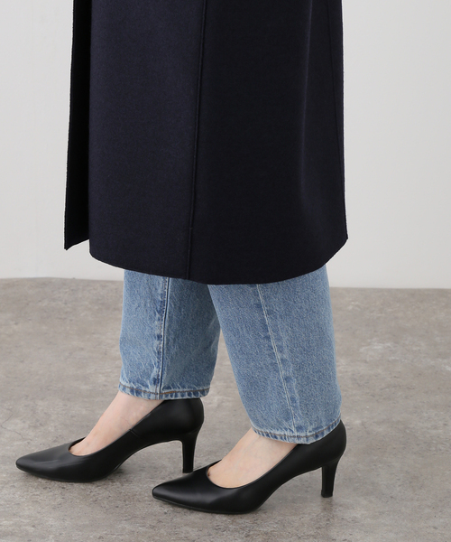 journal standard L'essage(ジャーナルスタンダードレサージュ)の「HARRIS WHARF LONDON 別注 Women dropped shoulder d.b. コート(その他アウター・レディース・ネイビー/パープル/ベージュ系その他・40)」の18枚目の写真