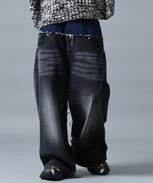 DankeSchon/ダンケシェーン/BAGGY JEANS/DUAL TONE