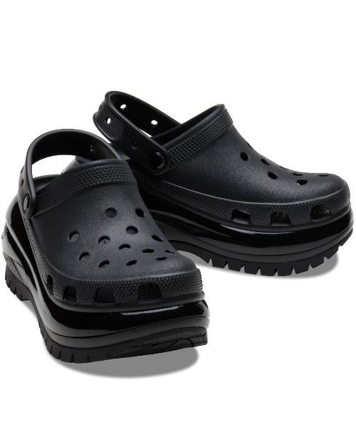 crocs（クロックス）の「クロックス crocs Mega Crush Clog Blk（サンダル・メンズ・ブラック・22.0cm/23.0cm/24.0cm）」の8枚目の写真