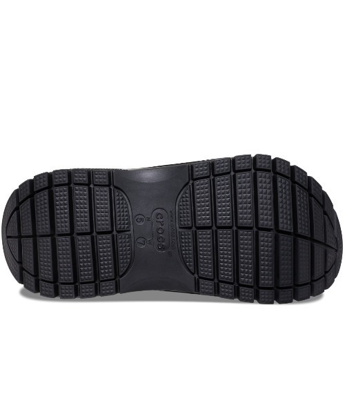 crocs（クロックス）の「クロックス crocs Mega Crush Clog Blk（サンダル・メンズ・ブラック・22.0cm/23.0cm/24.0cm）」の6枚目の写真