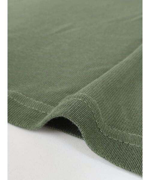 FIKA.(フィーカ)の「Sheer turtleneck cut-sew(Tシャツ/カットソー・レディース・ブルー/アイボリー/カーキ/ブラウン/ブラック/ベージュ・MEDIUM)」の8枚目の写真