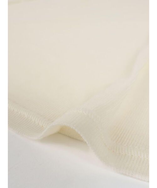FIKA.(フィーカ)の「Sheer turtleneck cut-sew(Tシャツ/カットソー・レディース・ブルー/アイボリー/カーキ/ブラウン/ブラック/ベージュ・MEDIUM)」の9枚目の写真