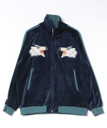 HOUSTON スーベニアベルベットジャージ(TIGER)