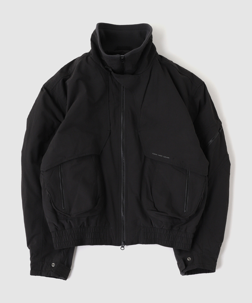 SAN SAN GEAR(サンサンギア)の「SAN SAN GEAR / サンサンギア BOMBER JACKET(その他アウター・メンズ・ネイビー/ブラック・2/1)」の2枚目の写真