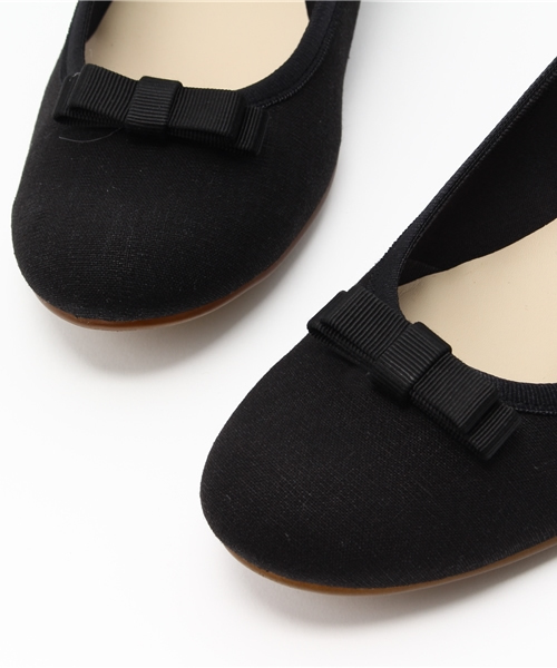 LE TALON（ルタロン）の「5CMリボンソフトウェッジ◆（パンプス・レディース・ベージュ/イエロー/ブラック・35.5/36.5/36/37/37.5）」の7枚目の写真