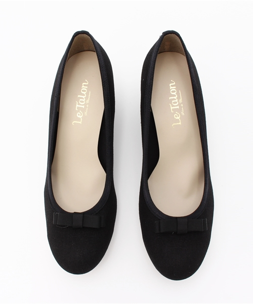 LE TALON（ルタロン）の「5CMリボンソフトウェッジ◆（パンプス・レディース・ベージュ/イエロー/ブラック・35.5/36.5/36/37/37.5）」の10枚目の写真