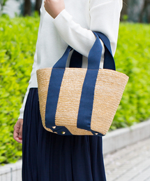 cache cache | 【cachecache】ストローボンネルテープかごバッグ/カシュカシュ(かごバッグ)