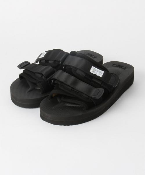 suicoke（スイコック）の「SUICOKE（スイコック） MOTO-VS◆（サンダル・レディース・ブラック/ベージュ・4/6/7/5）」の2枚目の写真