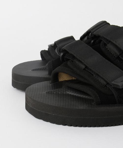 suicoke（スイコック）の「SUICOKE（スイコック） MOTO-VS◆（サンダル・レディース・ブラック/ベージュ・4/6/7/5）」の7枚目の写真