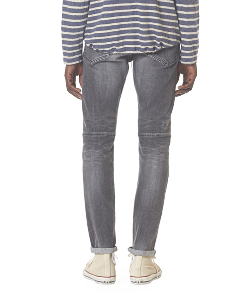 Sandinista(サンディニスタ)の「B.C. Black Stretch Damaged Denim Pants - Skinny / ダメージストレッチブラックデニムパンツ - スキニー(デニムパンツ・メンズ・ブラック・32inch/30inch/28inch/34inch)」の11枚目の写真