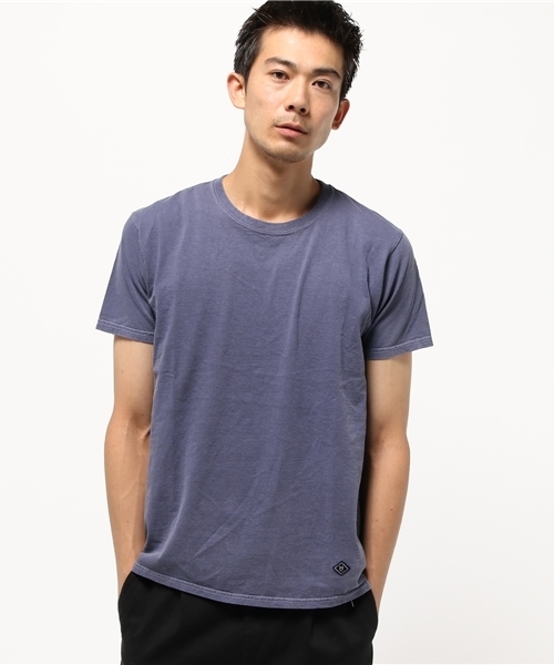 MYSELF ABAHOUSE(マイセルフアバハウス)の「【FRUIT OF THE LOOM別注】ピグメントMワッペンTシャツ | フルーツ オブ ザ ルーム×マイセルフ(Tシャツ/カットソー・メンズ・ブラック/ホワイト/ピンク/イエロー/パープル・MEDIUM/LARGE)」の14枚目の写真