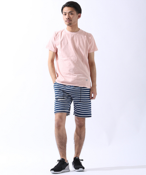 MYSELF ABAHOUSE(マイセルフアバハウス)の「【FRUIT OF THE LOOM別注】ピグメントMワッペンTシャツ | フルーツ オブ ザ ルーム×マイセルフ(Tシャツ/カットソー・メンズ・ブラック/ホワイト/ピンク/イエロー/パープル・MEDIUM/LARGE)」の18枚目の写真