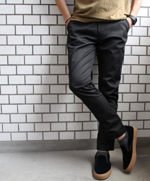 coen（コーエン）の「TCストレッチトラウザーパンツ（その他パンツ・メンズ・グレー/ブラック・X-LARGE/MEDIUM/SMALL/LARGE）」の2枚目の写真