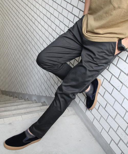 coen（コーエン）の「TCストレッチトラウザーパンツ（その他パンツ・メンズ・グレー/ブラック・X-LARGE/MEDIUM/SMALL/LARGE）」の5枚目の写真