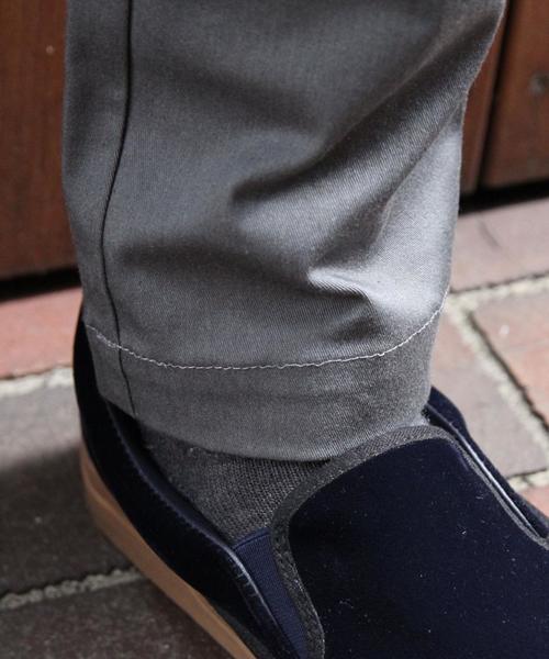 coen（コーエン）の「TCストレッチトラウザーパンツ（その他パンツ・メンズ・グレー/ブラック・X-LARGE/MEDIUM/SMALL/LARGE）」の9枚目の写真