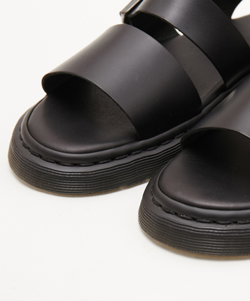 Dr. Martens（ドクターマーチン）の「DR.MARTENS ドクター・マーチン / GRYPHON STRAP SANDAL / 15695001（サンダル・メンズ・ブラック・7/9/8）」の2枚目の写真