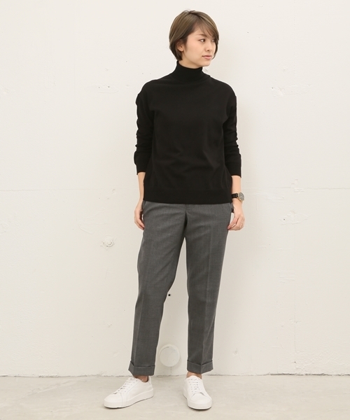 Deuxieme Classe（ドゥーズィエムクラス）の「RICHFIELD テーパードパンツ◆（その他パンツ・レディース・チャコールグレー/ネイビー・28/27/29）」の8枚目の写真