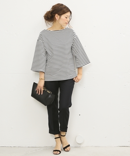 Deuxieme Classe（ドゥーズィエムクラス）の「RICHFIELD テーパードパンツ◆（その他パンツ・レディース・チャコールグレー/ネイビー・28/27/29）」の10枚目の写真