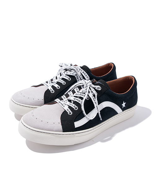 glamb（グラム）の「Helly sneakers（スニーカー・メンズ・ホワイト/レッド/ブラック/ブルー・4/3/1/2）」の3枚目の写真