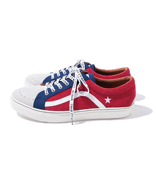 glamb（グラム）の「Helly sneakers（スニーカー・メンズ・ホワイト/レッド/ブラック/ブルー・4/3/1/2）」の15枚目の写真