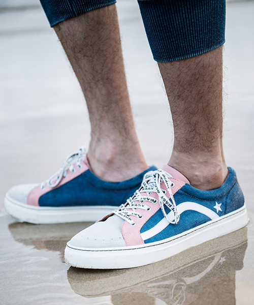 glamb（グラム）の「Helly sneakers（スニーカー・メンズ・ホワイト/レッド/ブラック/ブルー・4/3/1/2）」の13枚目の写真