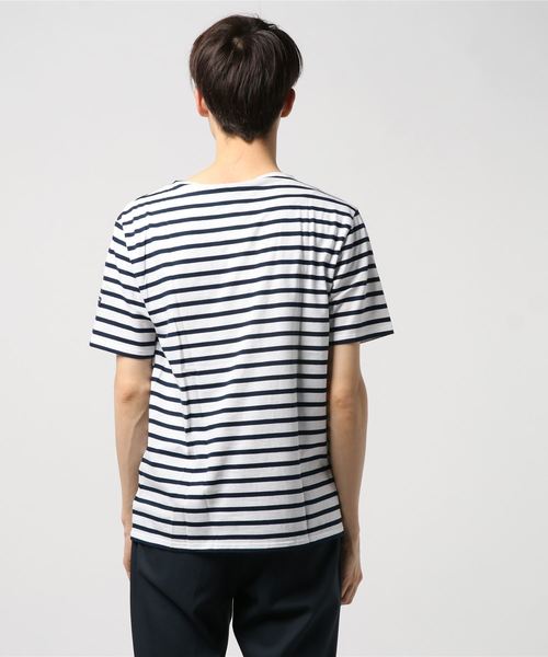 SAINT JAMES（セントジェームス）の「[セント・ジェームス] BC SAINT JAMES PIRIAC ボーダー 17 Tシャツ ◆（Tシャツ/カットソー・メンズ・レッド/ブラック/ホワイト・MEDIUM/X-SMALL/SMALL）」の11枚目の写真