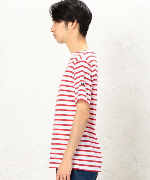 SAINT JAMES（セントジェームス）の「[セント・ジェームス] BC SAINT JAMES PIRIAC ボーダー 17 Tシャツ ◆（Tシャツ/カットソー・メンズ・レッド/ブラック/ホワイト・MEDIUM/X-SMALL/SMALL）」の12枚目の写真