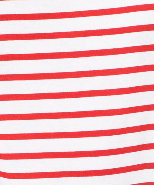 SAINT JAMES（セントジェームス）の「[セント・ジェームス] BC SAINT JAMES PIRIAC ボーダー 17 Tシャツ ◆（Tシャツ/カットソー・メンズ・レッド/ブラック/ホワイト・MEDIUM/X-SMALL/SMALL）」の6枚目の写真