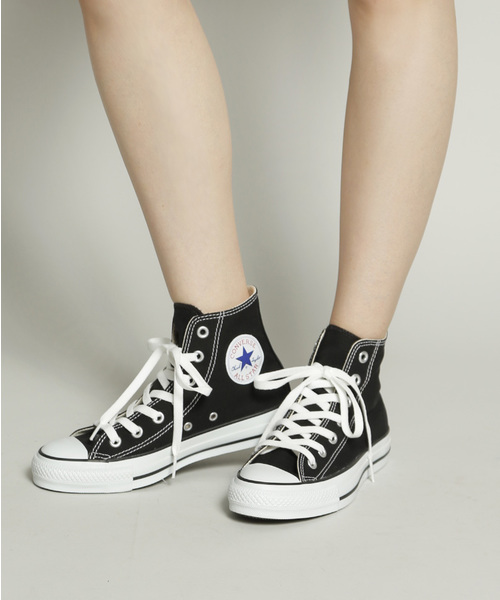 CONVERSE(コンバース)の「CANVAS ALL STAR HI(スニーカー・レディース・ホワイト/ホワイト系その他/レッド/ブラック・24/23.5/23/24.5/27/26.5/27.5)」の6枚目の写真