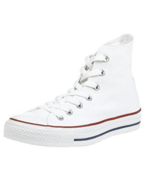 CONVERSE(コンバース)の「CANVAS ALL STAR HI(スニーカー・レディース・ホワイト/ホワイト系その他/レッド/ブラック・24/23.5/23/24.5/27/26.5/27.5)」の10枚目の写真