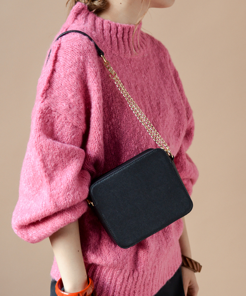 SHIPS BLUESTORE（シップスブルーストア）の「SHIPS BLUESTORE:ミニバッグ◇（ショルダーバッグ・レディース・マスタード/レッド/ブラック・ONE SIZE）」の12枚目の写真