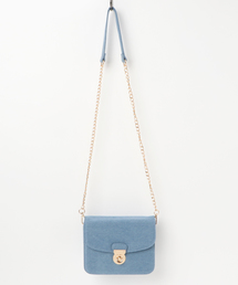 WEGO/フラップミニショルダーバッグ