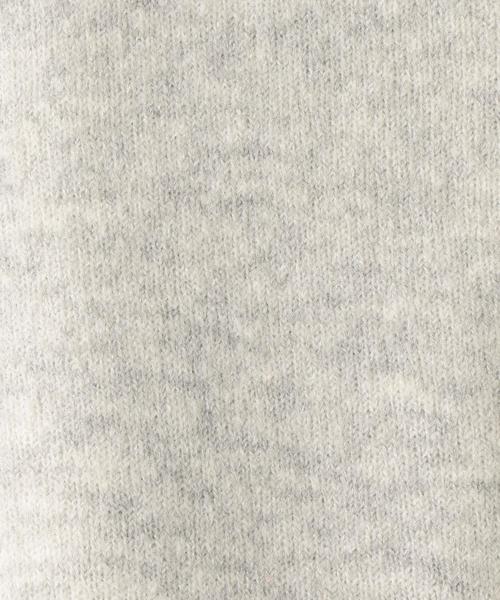 coen（コーエン）の「【WEB限定・復刻】ボリュームスリーブVネックプルオーバーニット（ニット/セーター・レディース・ライトグレー/ネイビー・FREE）」の16枚目の写真