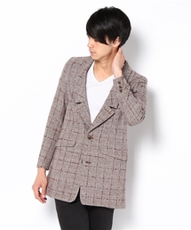 603 | 603 グレンチェックコクーンジャケット(その他アウター)