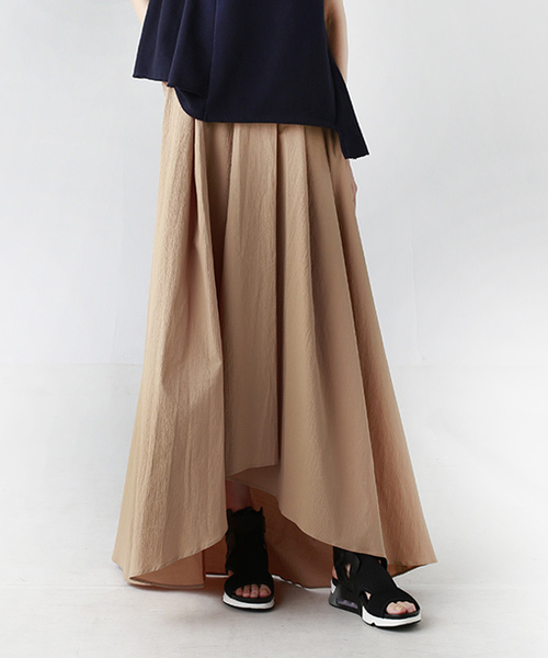 AVIE（アビィ）の「フレアボリュームスカート（スカート・レディース・ブラック/ベージュ/トップグレー・38）」の3枚目の写真